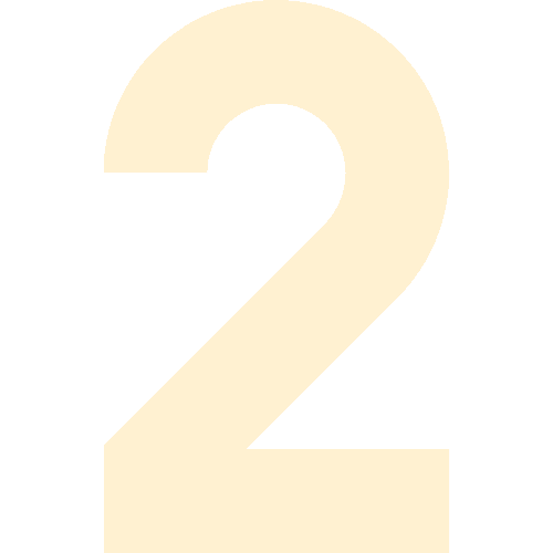 The image features a large, light beige number 2 against a dark gray background, reminiscent of the precision seen in stump grinding Lehigh County.